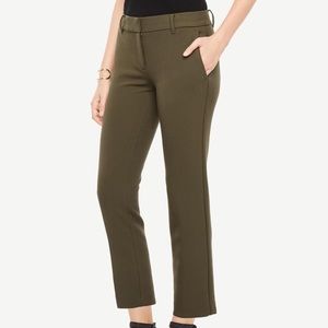 Ann Taylor Ankle Pant in Doublecloth- Devin fit